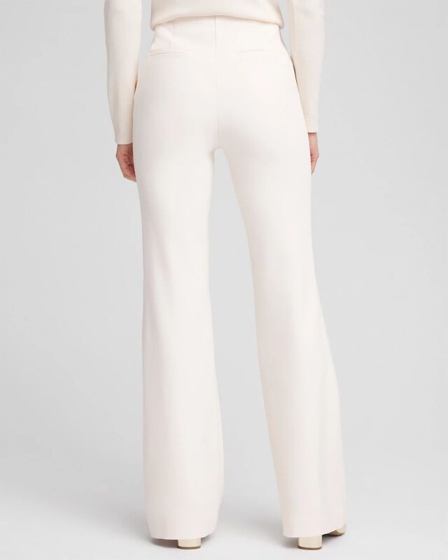 Juliet Ponte Button Detail Flare Pants - image 3